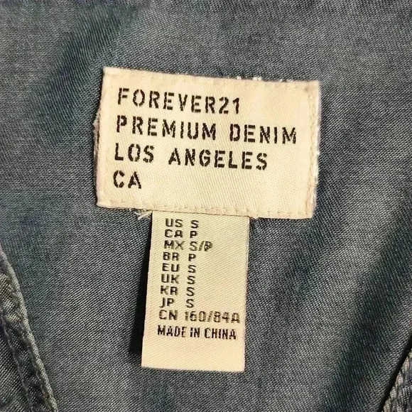 Forever 21 Long Sleeve Button Up Dress - Picture 7 of 9